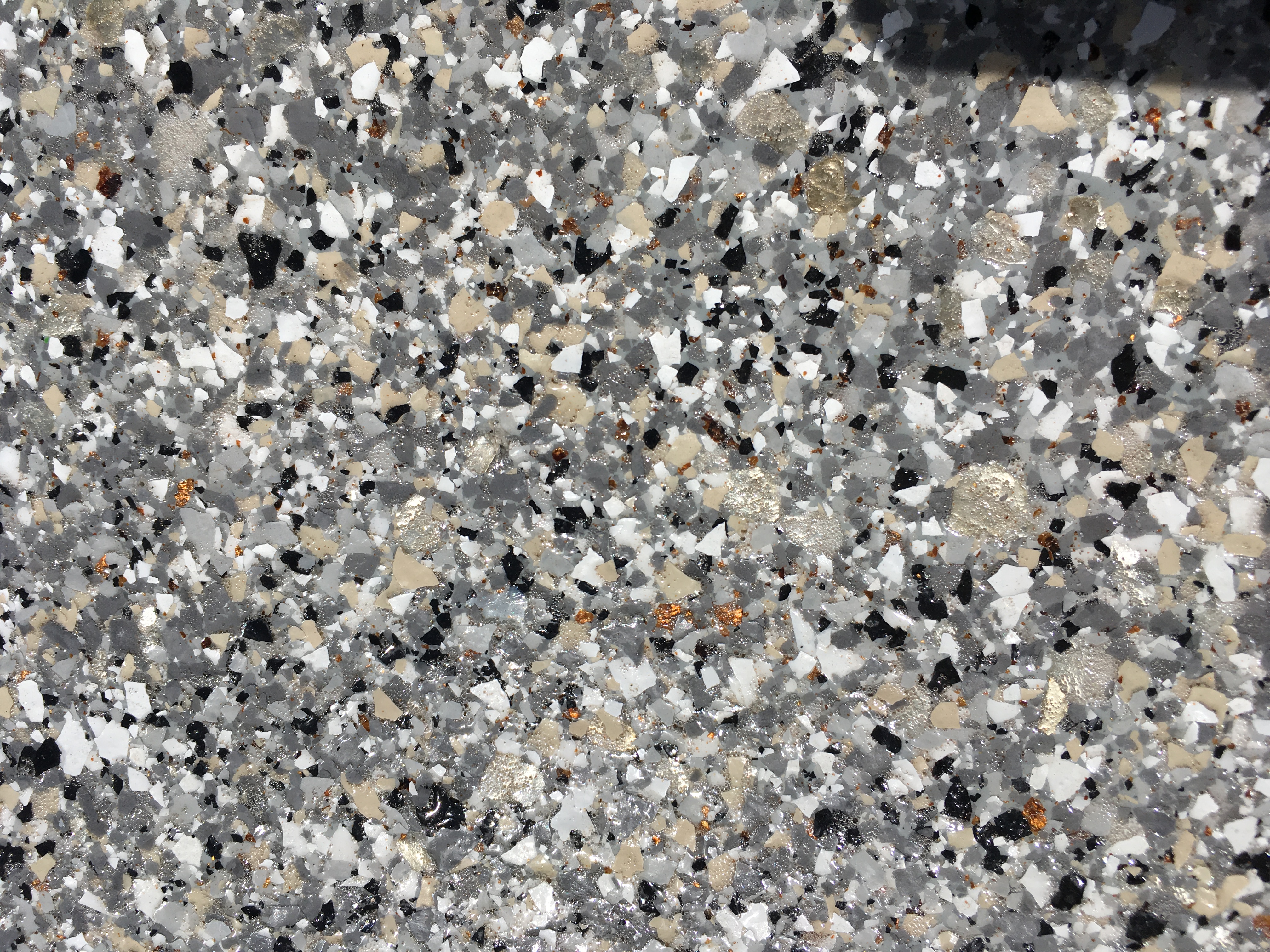 Granite Marble with Taupe and Bling